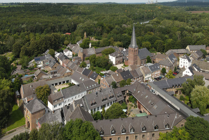 Luftbild von Alt-Kaster